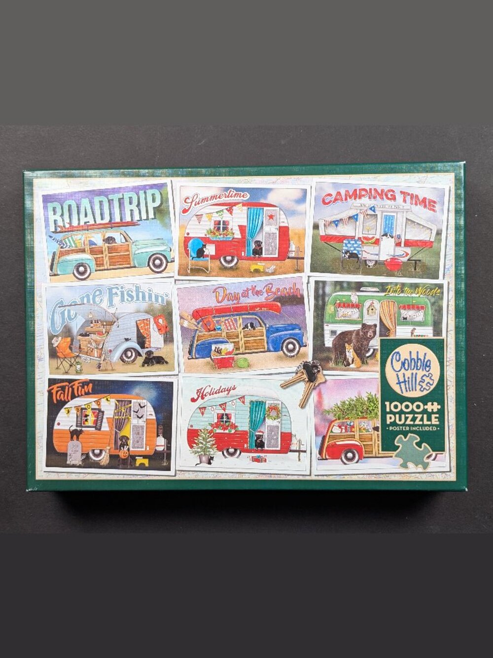 Cobble Hill Hitting the Road 1000 Piece Jigsaw Puzzle